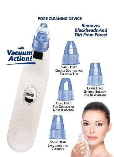 4‑in‑1 Blackhead Remover | Acne Pore Cleaner | Suction Tool